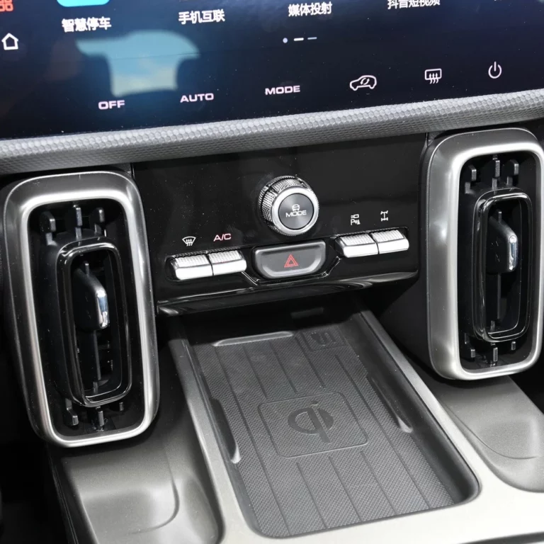 Haval Dargo central control area