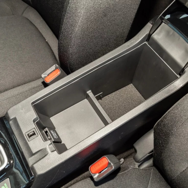 Honda Crider central storage bin