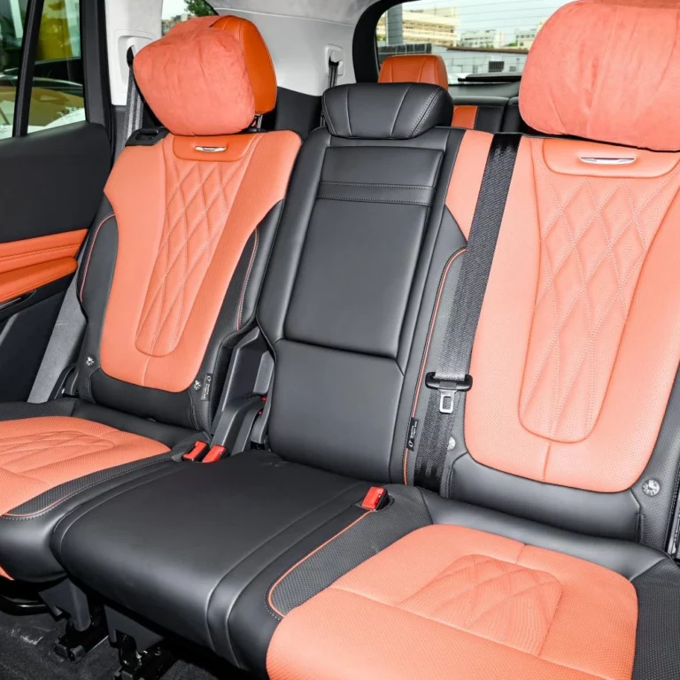 Hongqi HS7 back seats