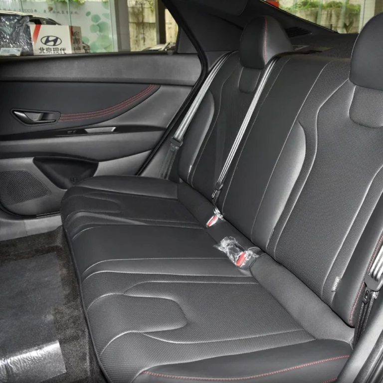 Hyundai Elantra back seats