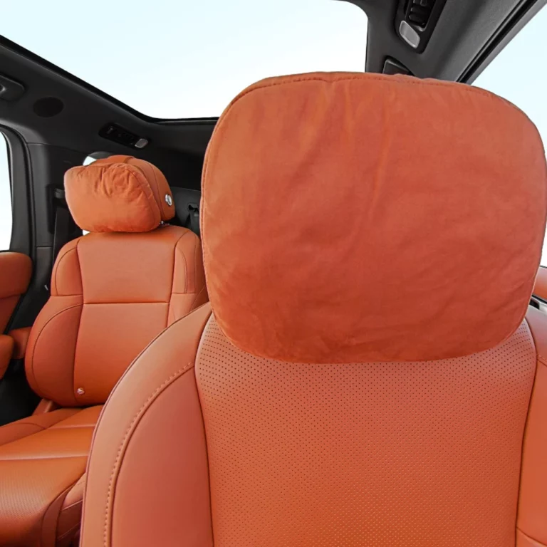 Li Auto L9 from driver's seat to back seat view