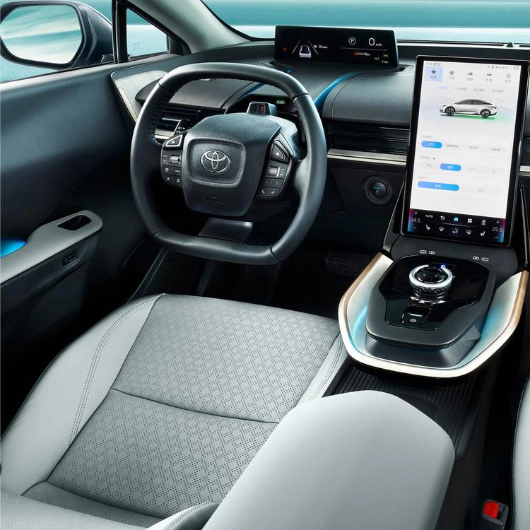 Toyota BZ3 driver's view