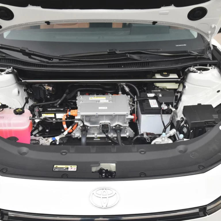 Toyota BZ3 motor conpartment