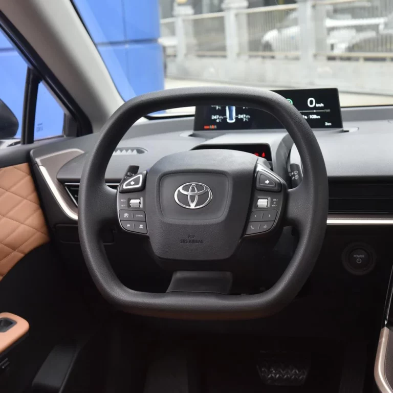 Toyota BZ3 steering wheel