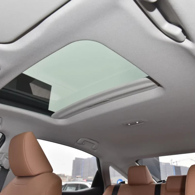 Toyota BZ3 sunroof