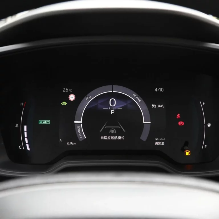 Toyota Corolla dashboard