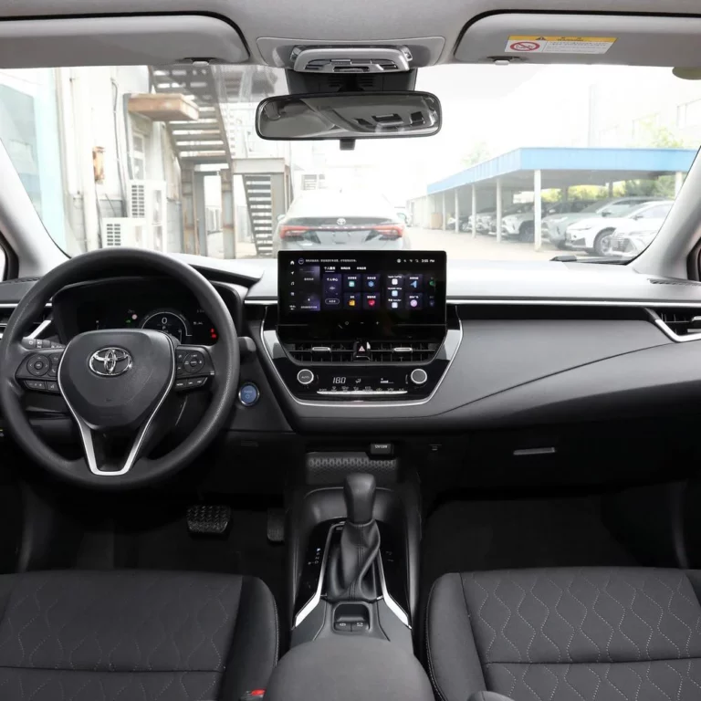 Toyota Corolla inner view
