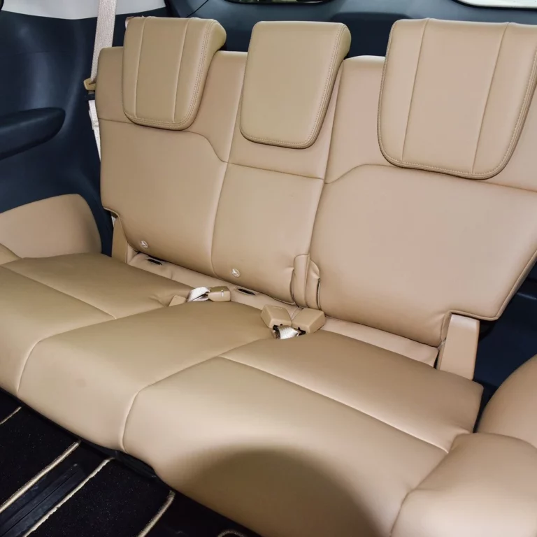 Trumpchi E8 back seats