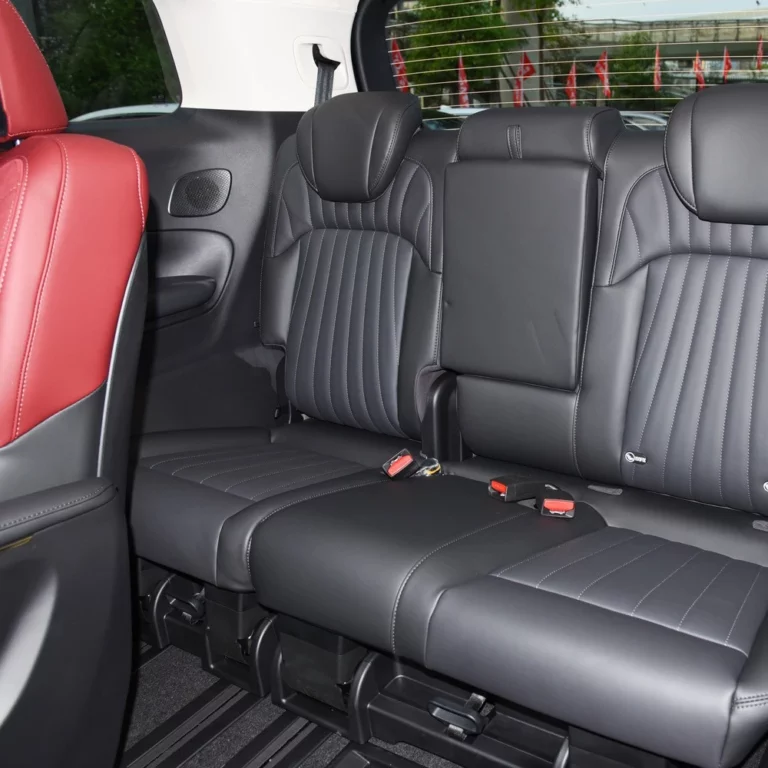 Trumpchi E9 back seats