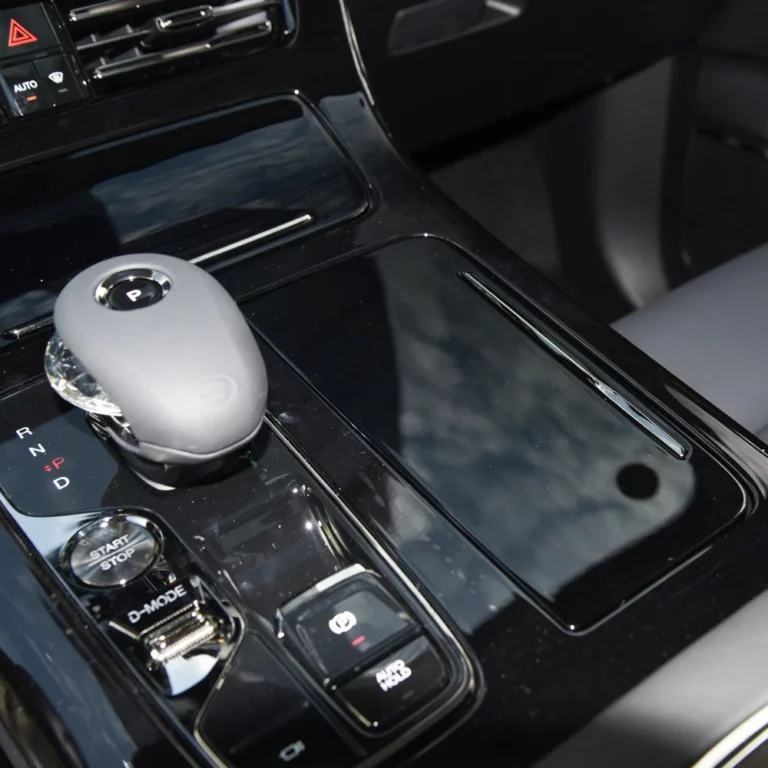 Trumpchi E9 central console shifter area