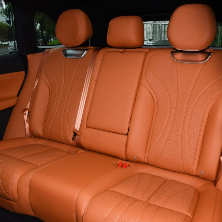 Xpeng G9 back seats