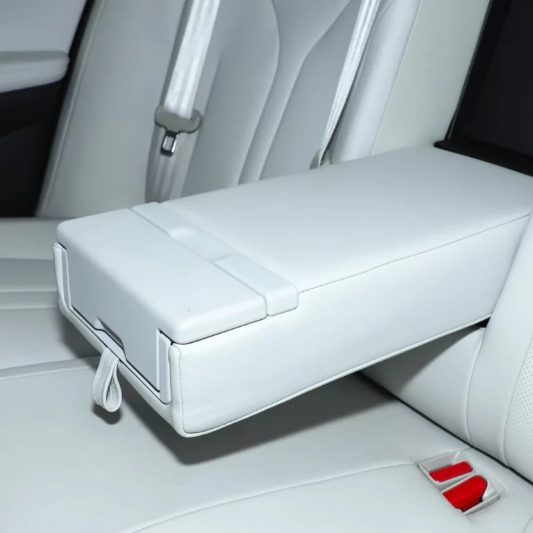 Xpeng P5 back seats cup holder