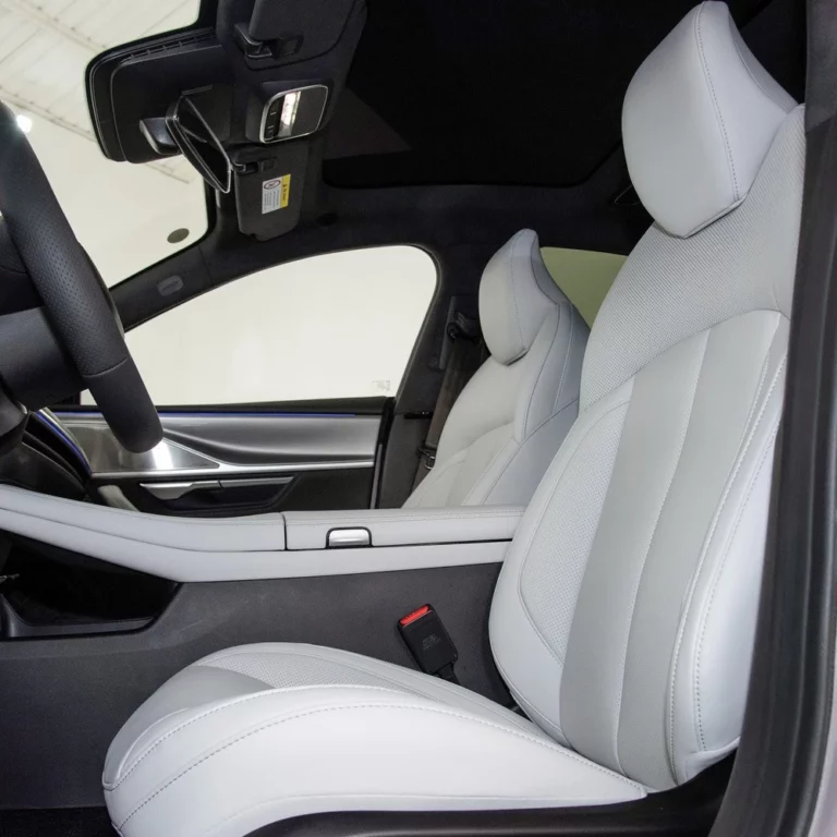 Xpeng P7 front seats