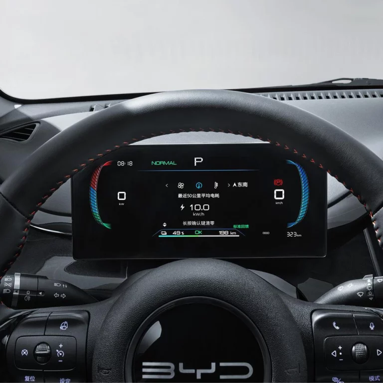 byd e2 deiver view