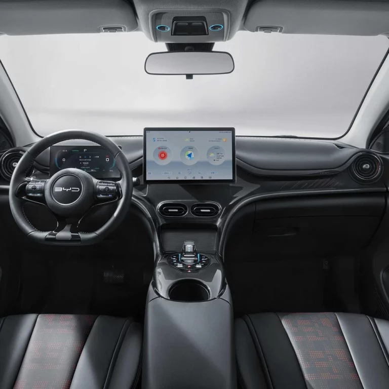 byd e2 inner view